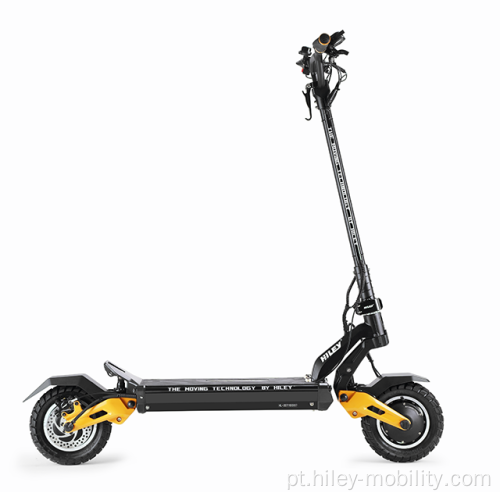 2400W dobragem dupla suspensão hidráulica e scooter